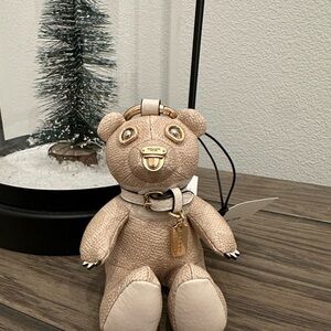Coach Collectible Bear Bag Charm CZ195 NWT